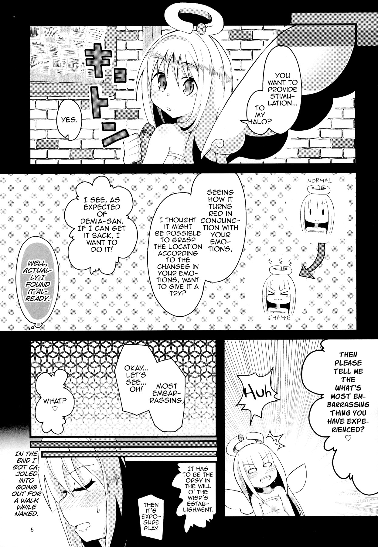 Hentai Manga Comic-Exposed Angel Crim-kun-Read-4